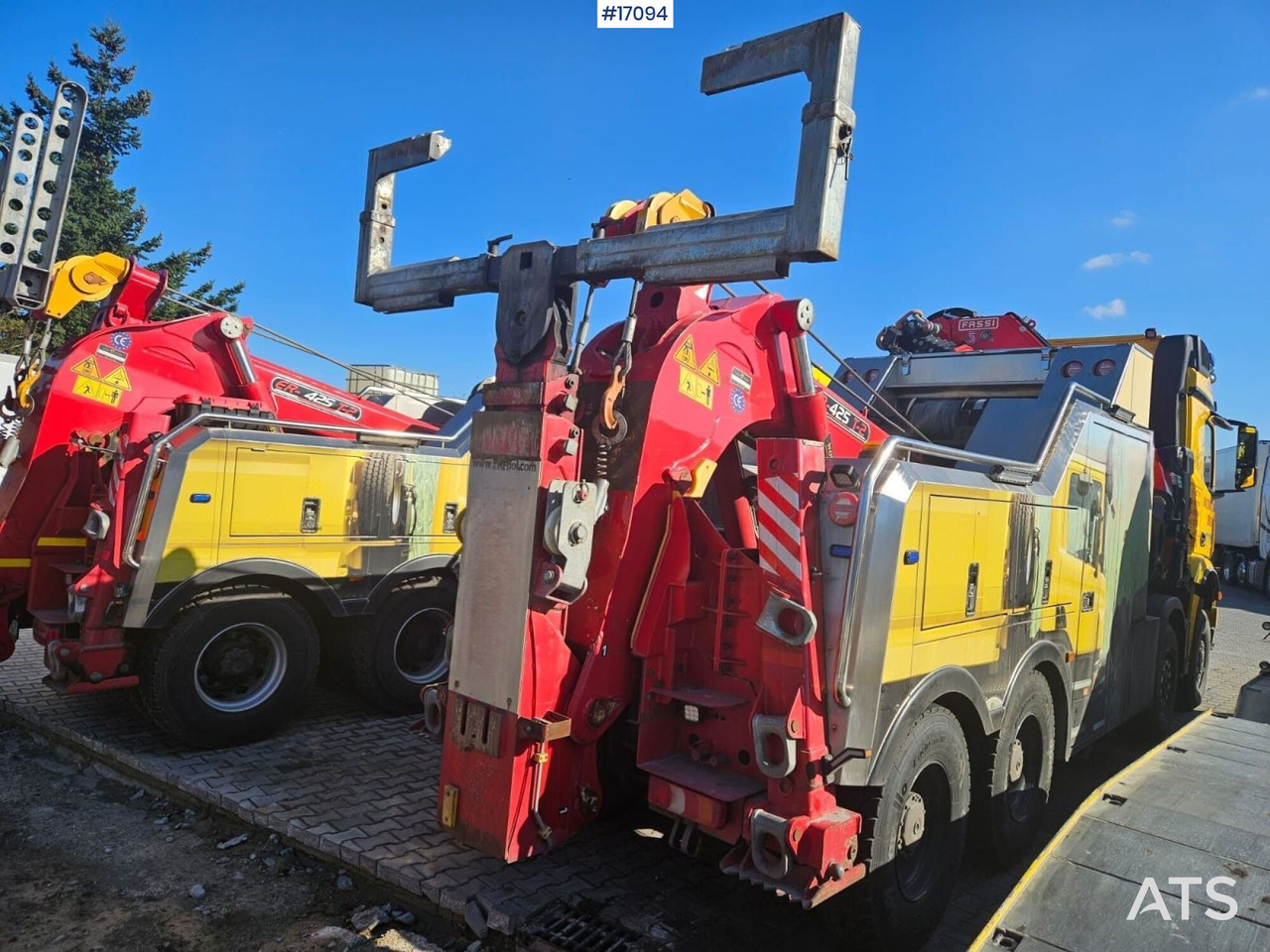 Abschleppwagen Specjalistyczny pojazd ratunkowy Mercedes Benz Arocs 4853 8x8 (2021): das Bild 16