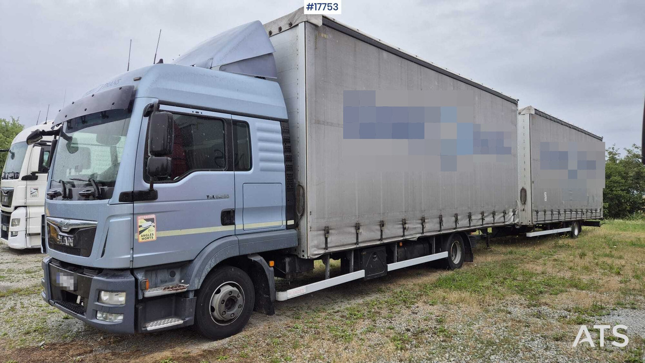 Tandem MAN TGL 8.250 (2014) - Plane LKW: das Bild 1 Tandem MAN TGL 8.250 (2014) - Plane LKW: das Bild 1