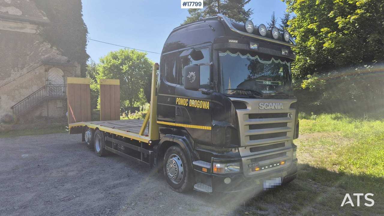 Tow truck / Roadside assistance SCANIA 6x2 R420 (2005) - Abschleppwagen: das Bild 1 Tow truck / Roadside assistance SCANIA 6x2 R420 (2005) - Abschleppwagen: das Bild 1