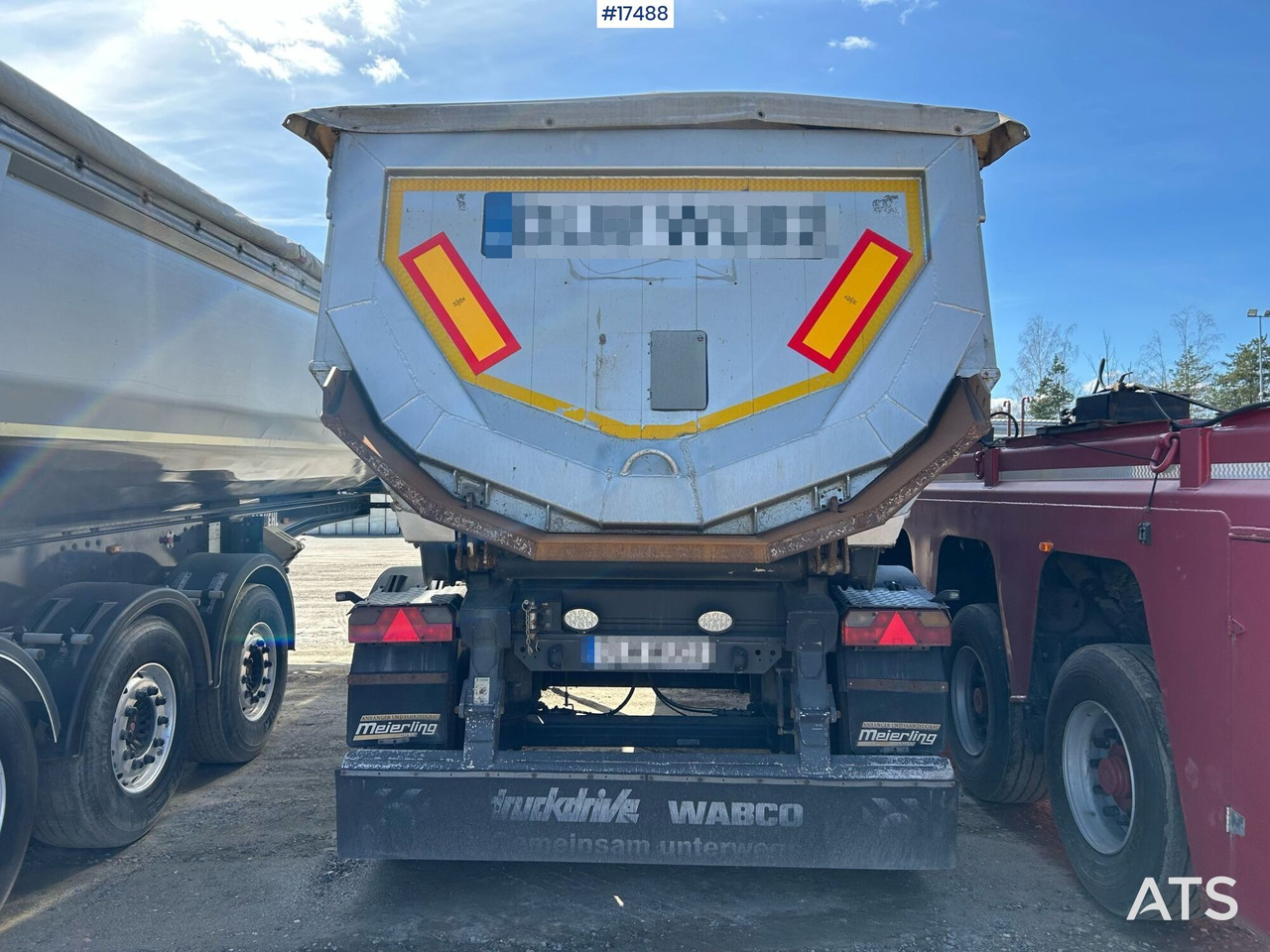 Truck semi-trailer, tipper MEIERLING MSK 18 (2017) - Kipper Auflieger: das Bild 4 Truck semi-trailer, tipper MEIERLING MSK 18 (2017) - Kipper Auflieger: das Bild 4