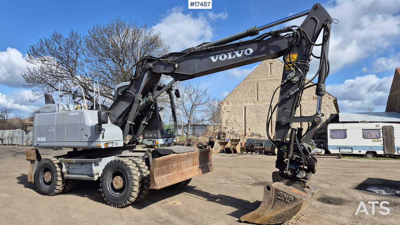 Wheeled excavator VOLVO EW 160D (2013) ROTOTILT STEELWRIST (2012) - Mobilbagger: das Bild 1 Wheeled excavator VOLVO EW 160D (2013) ROTOTILT STEELWRIST (2012) - Mobilbagger: das Bild 1