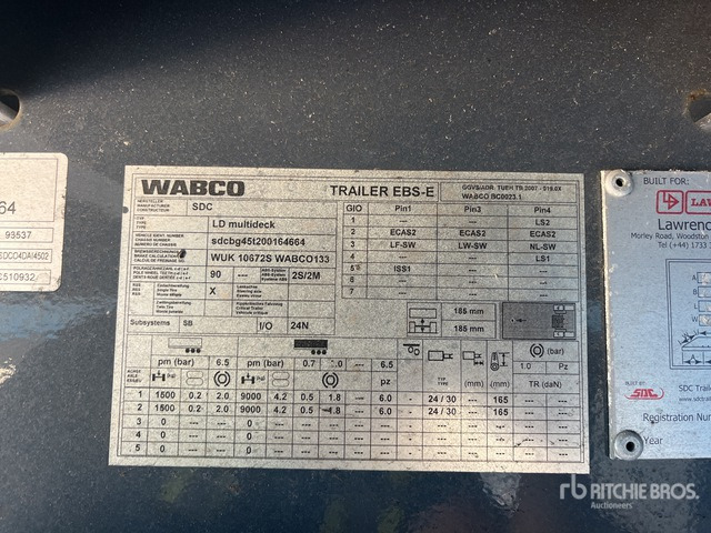2019 Lawrence David GRP Double Deck T/A (Unused) Van Trailer - Koffer Anhänger: das Bild 3 2019 Lawrence David GRP Double Deck T/A (Unused) Van Trailer - Koffer Anhänger: das Bild 3