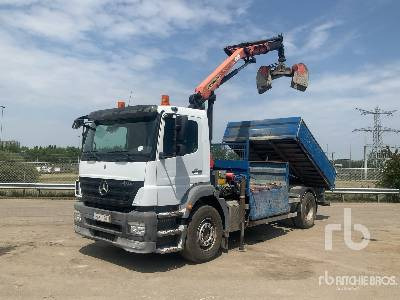 MERCEDES-BENZ AXOR 1924 2011 Palfinger PK9002EH on 4x2 - Kipper, Autokran: das Bild 1 MERCEDES-BENZ AXOR 1924 2011 Palfinger PK9002EH on 4x2 - Kipper, Autokran: das Bild 1
