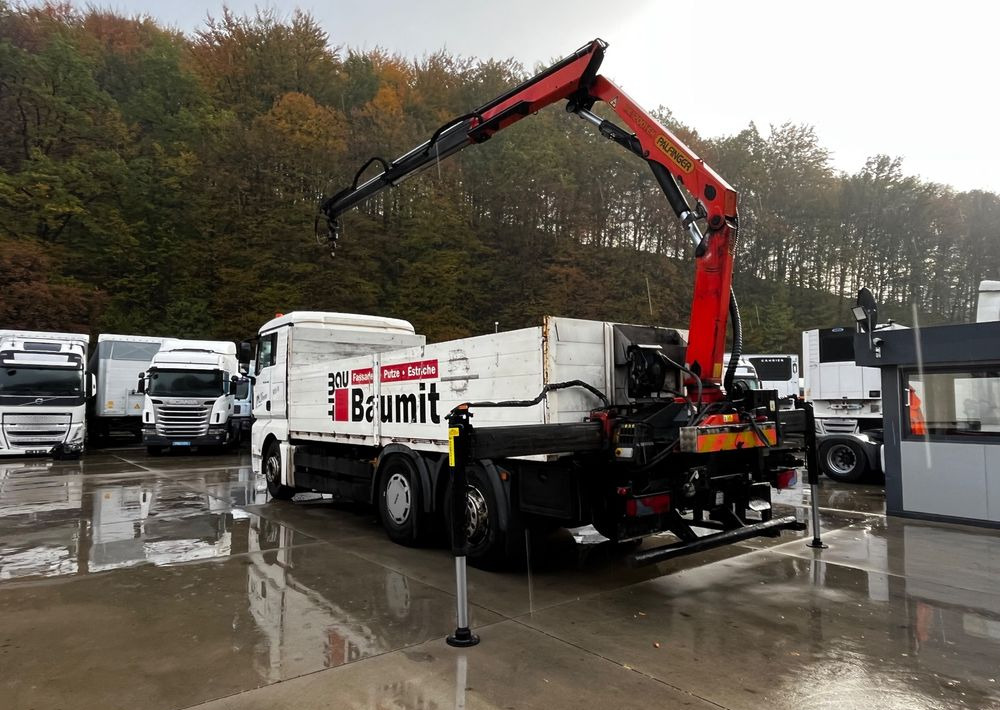 MAN TGX 26.440 // 2009 // Palfinger PK 12001EH Radio // Oś skrętna i podnoszona // - Pritsche LKW, Autokran: das Bild 4 MAN TGX 26.440 // 2009 // Palfinger PK 12001EH Radio // Oś skrętna i podnoszona // - Pritsche LKW, Autokran: das Bild 4