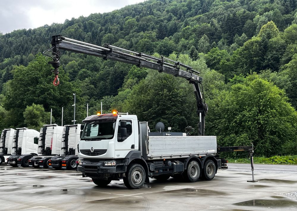 Renault Kerax 380 EEV // Skrzynia Burtowa // HIAB XS166 Hipro + Radio // Zwolnice // // - Autokran, Pritsche LKW: das Bild 2 Renault Kerax 380 EEV // Skrzynia Burtowa // HIAB XS166 Hipro + Radio // Zwolnice // // - Autokran, Pritsche LKW: das Bild 2