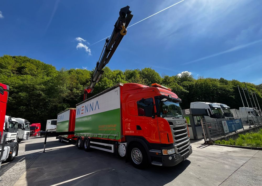 Scania G420 // Tandem // HDS Palfinger 18002 EH // Przyczepa // Oś skrętna podnoszona // Video !!! - Plane LKW, Autokran: das Bild 2 Scania G420 // Tandem // HDS Palfinger 18002 EH // Przyczepa // Oś skrętna podnoszona // Video !!! - Plane LKW, Autokran: das Bild 2