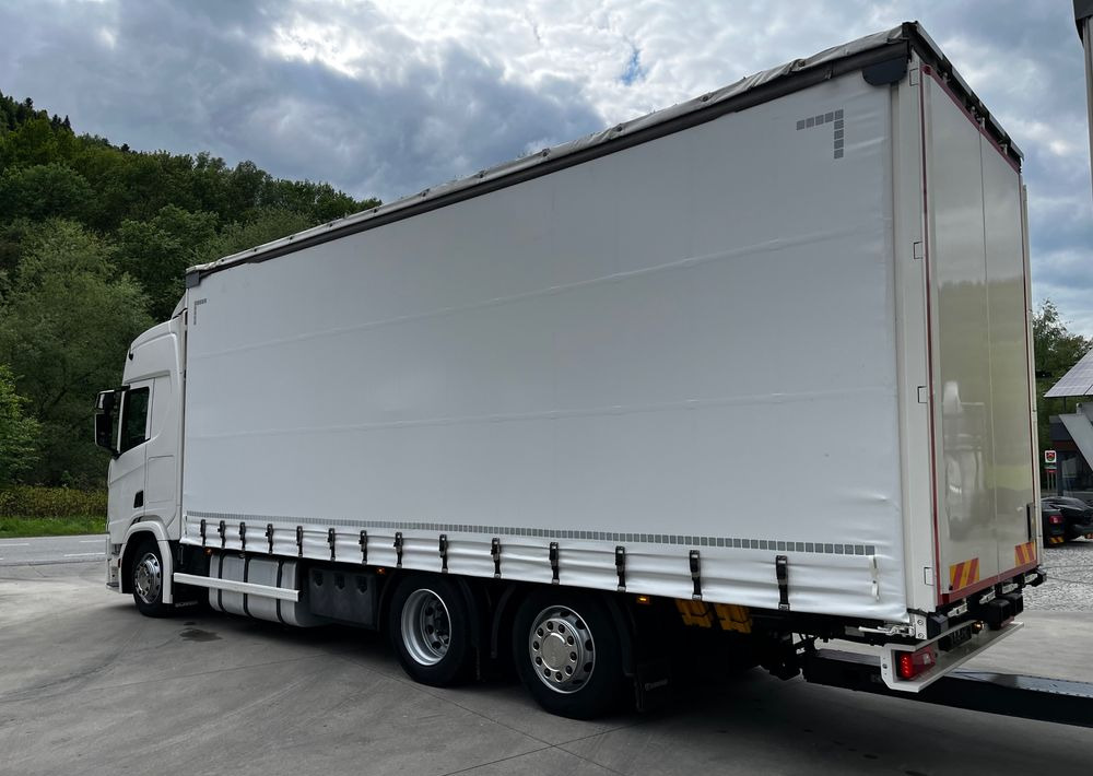 Scania R410 // 2018 // Retarder // Tandem 7.7+7.7 // Przyczepa Krone // Oś podnosozna // - Plane LKW: das Bild 5 Scania R410 // 2018 // Retarder // Tandem 7.7+7.7 // Przyczepa Krone // Oś podnosozna // - Plane LKW: das Bild 5
