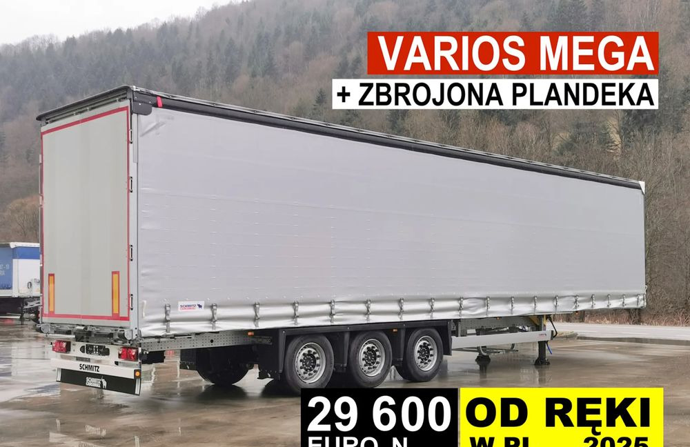Schmitz Cargobull MEGA VARIOS - Planenauflieger: das Bild 1 Schmitz Cargobull MEGA VARIOS - Planenauflieger: das Bild 1