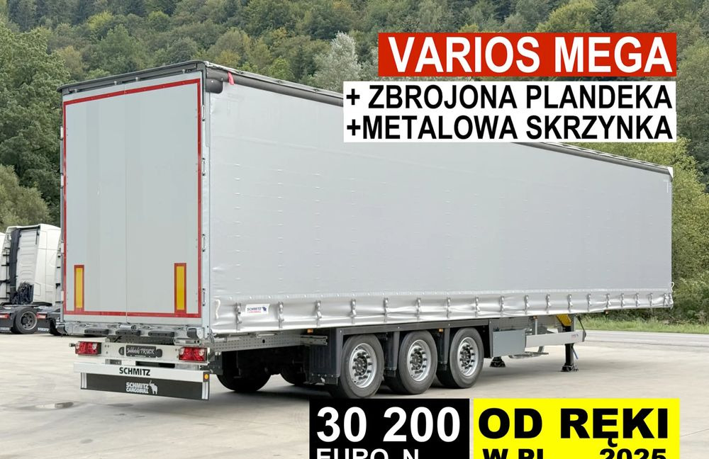 Schmitz Cargobull MEGA VARIOS - Planenauflieger: das Bild 1 Schmitz Cargobull MEGA VARIOS - Planenauflieger: das Bild 1