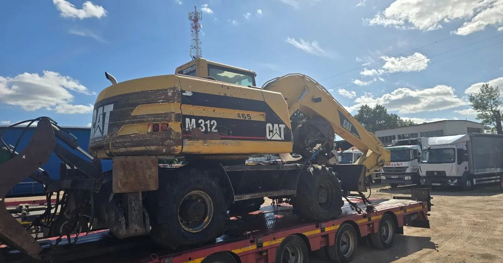 Caterpillar M312 - Mobilbagger: das Bild 3 Caterpillar M312 - Mobilbagger: das Bild 3