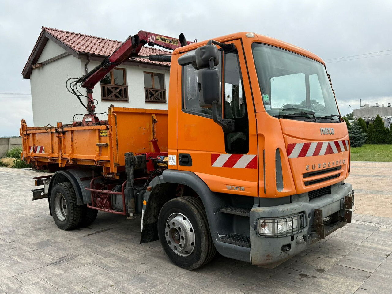 Iveco EuroCargo 120 120E18 - Kipper, Autokran: das Bild 2 Iveco EuroCargo 120 120E18 - Kipper, Autokran: das Bild 2