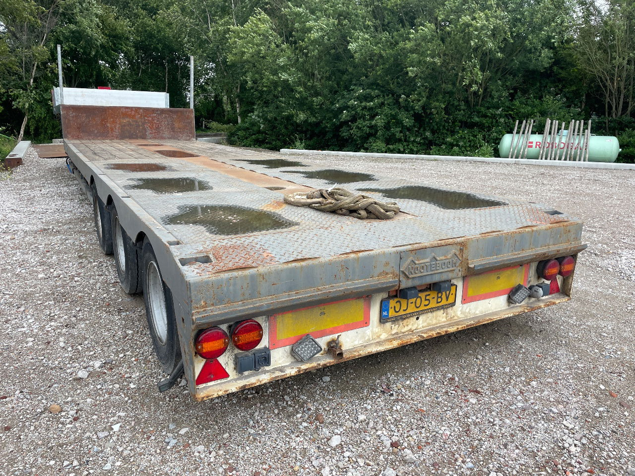 Nooteboom Mco-48-03 V uitschuifbaar hydrolisch gestuurd semi dieplader - Tieflader Auflieger: das Bild 5 Nooteboom Mco-48-03 V uitschuifbaar hydrolisch gestuurd semi dieplader - Tieflader Auflieger: das Bild 5
