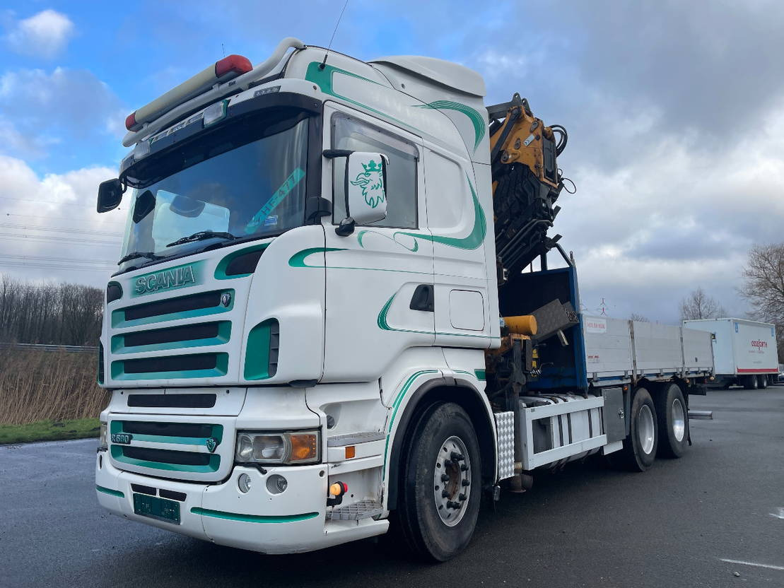 Scania R580 V8 Effer 370 crane with jib and winch - Autokran: das Bild 2 Scania R580 V8 Effer 370 crane with jib and winch - Autokran: das Bild 2