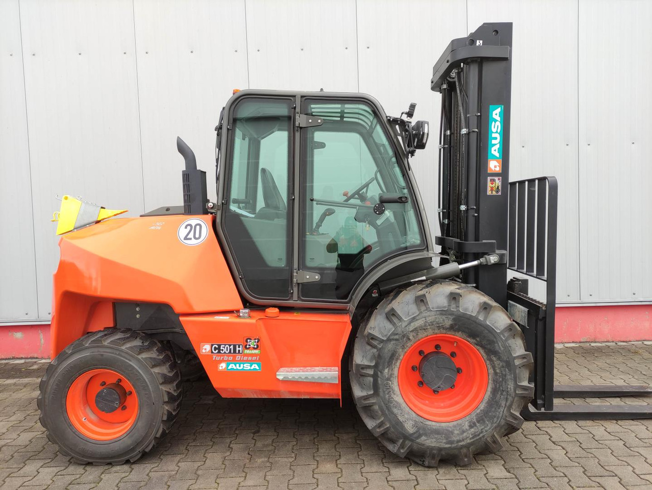 Ausa C 501 HX 4 - Geländestapler: das Bild 3 Ausa C 501 HX 4 - Geländestapler: das Bild 3