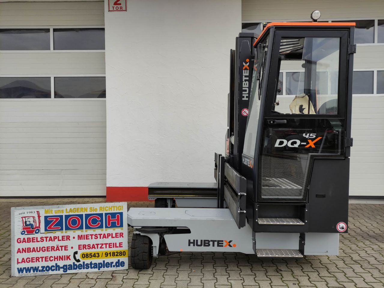 Vierwegstapler Hubtex DQX45-D (NEU): das Bild 1