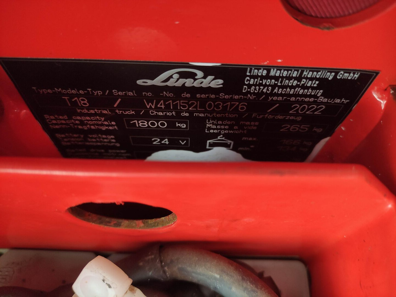 Linde T18-1152 - Niederhubwagen: das Bild 5 Linde T18-1152 - Niederhubwagen: das Bild 5