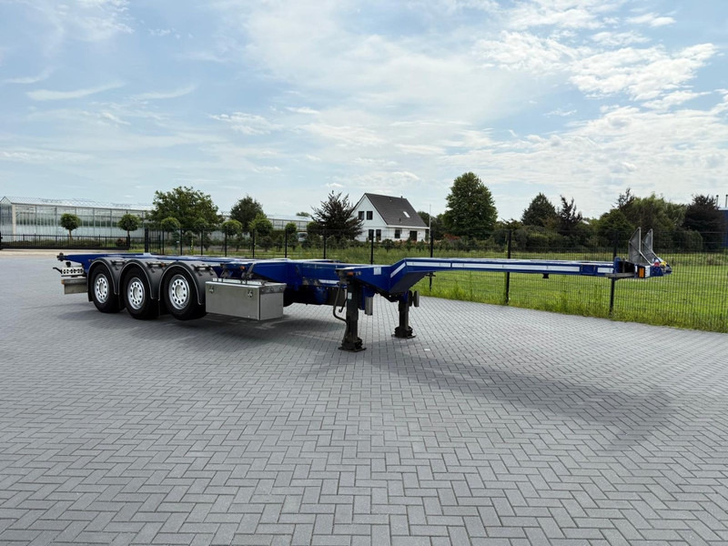 D-Tec FLEXITRAILER GESCOPEERD, 20, 40 FT, MULTI UITSCHUIFBAAR, 1 LIFTAS. - Container/ Wechselfahrgestell Auflieger: das Bild 1 D-Tec FLEXITRAILER GESCOPEERD, 20, 40 FT, MULTI UITSCHUIFBAAR, 1 LIFTAS. - Container/ Wechselfahrgestell Auflieger: das Bild 1