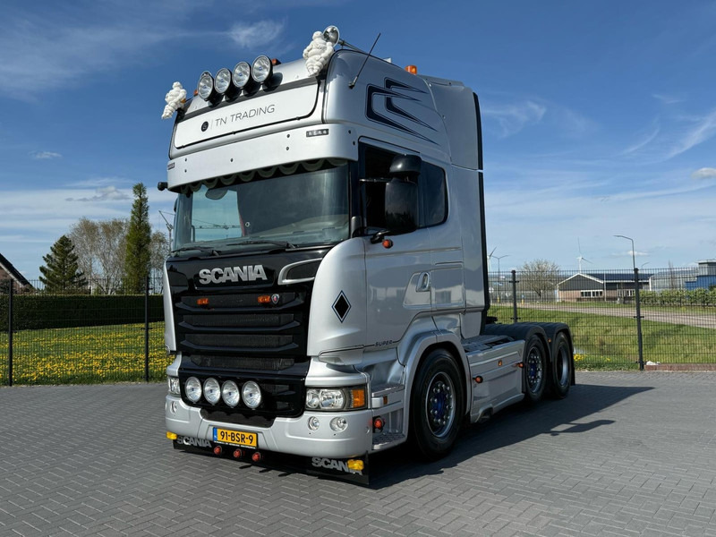 Scania R520 V8 FULL AIR, STEERING PUSHER, SHOW TRUCK, TOP - Sattelzugmaschine: das Bild 2 Scania R520 V8 FULL AIR, STEERING PUSHER, SHOW TRUCK, TOP - Sattelzugmaschine: das Bild 2