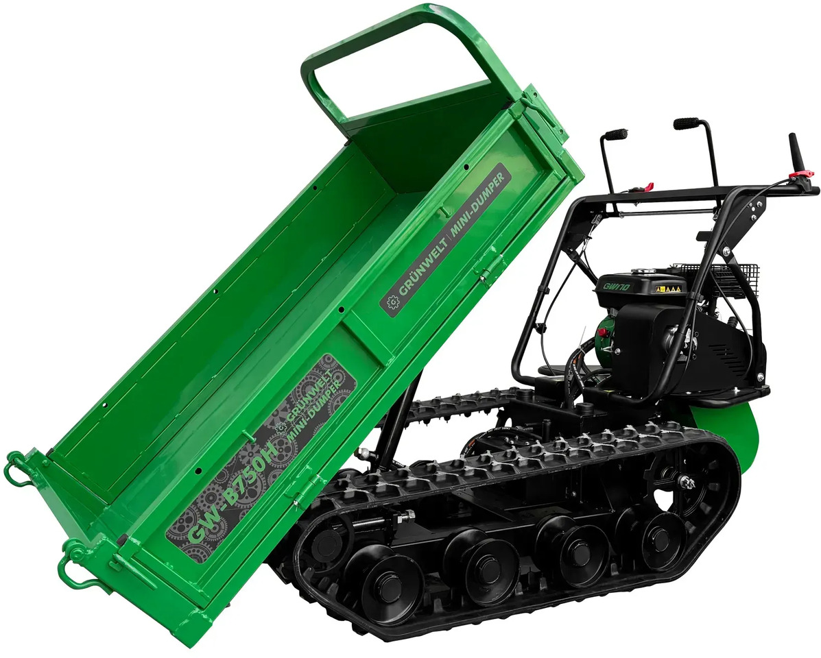 Miniwywrotka Grünwelt GWB750H z hydrauliką, Wozidło budowlane, Tansporter spalinowy, Dumper - Mini-Kipper: das Bild 1 Miniwywrotka Grünwelt GWB750H z hydrauliką, Wozidło budowlane, Tansporter spalinowy, Dumper - Mini-Kipper: das Bild 1