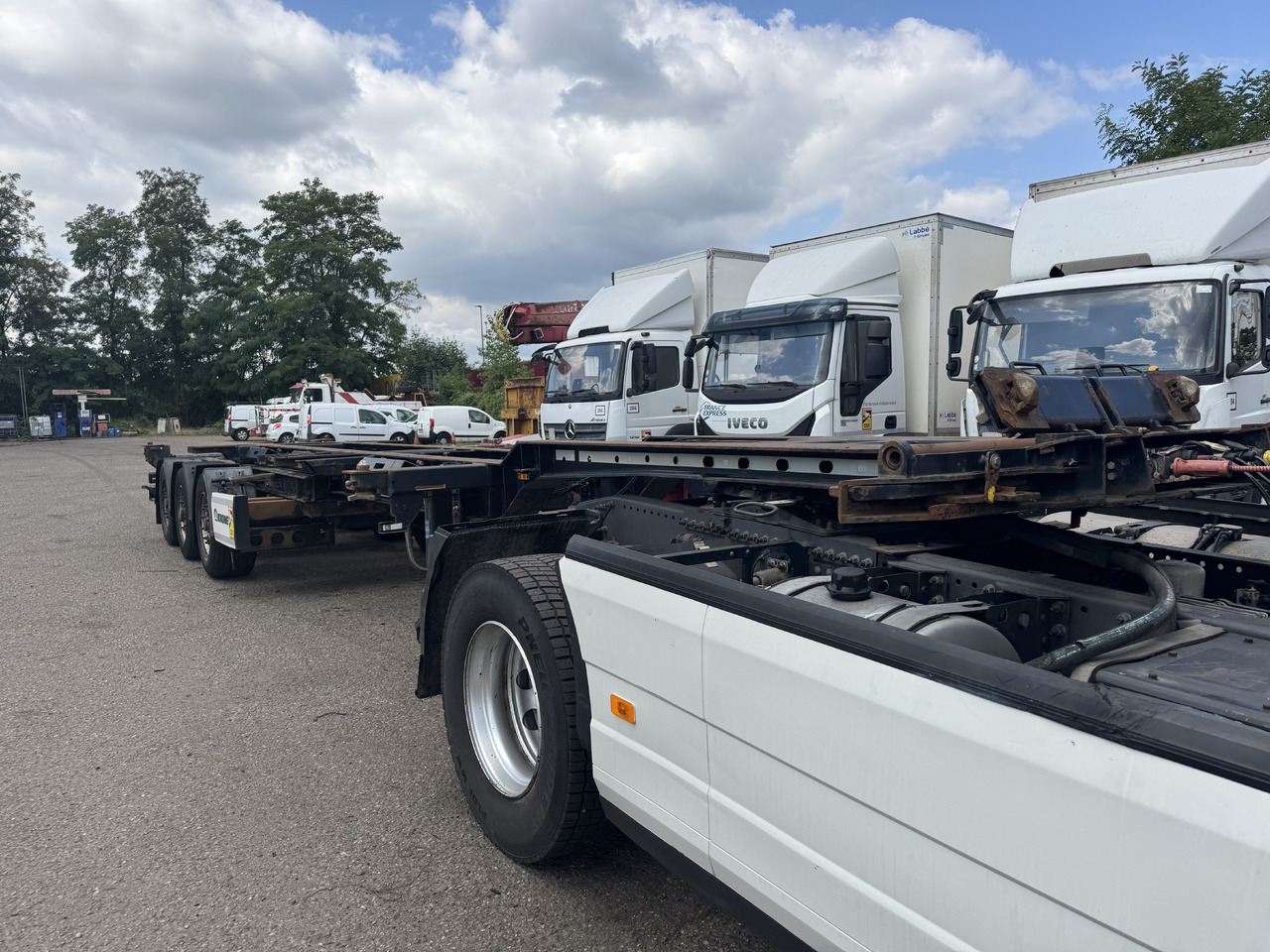 Krone - Container/ Wechselfahrgestell Auflieger: das Bild 1 Krone - Container/ Wechselfahrgestell Auflieger: das Bild 1