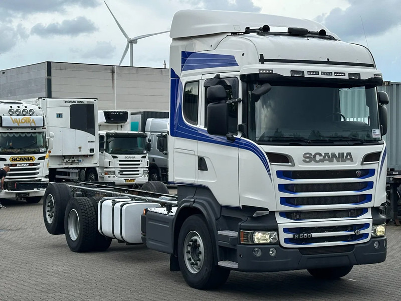 Scania R580 V8 6x2*4 Chassis Retarder Full Air 4.90 Wb Euro 6 - Fahrgestell LKW: das Bild 3 Scania R580 V8 6x2*4 Chassis Retarder Full Air 4.90 Wb Euro 6 - Fahrgestell LKW: das Bild 3