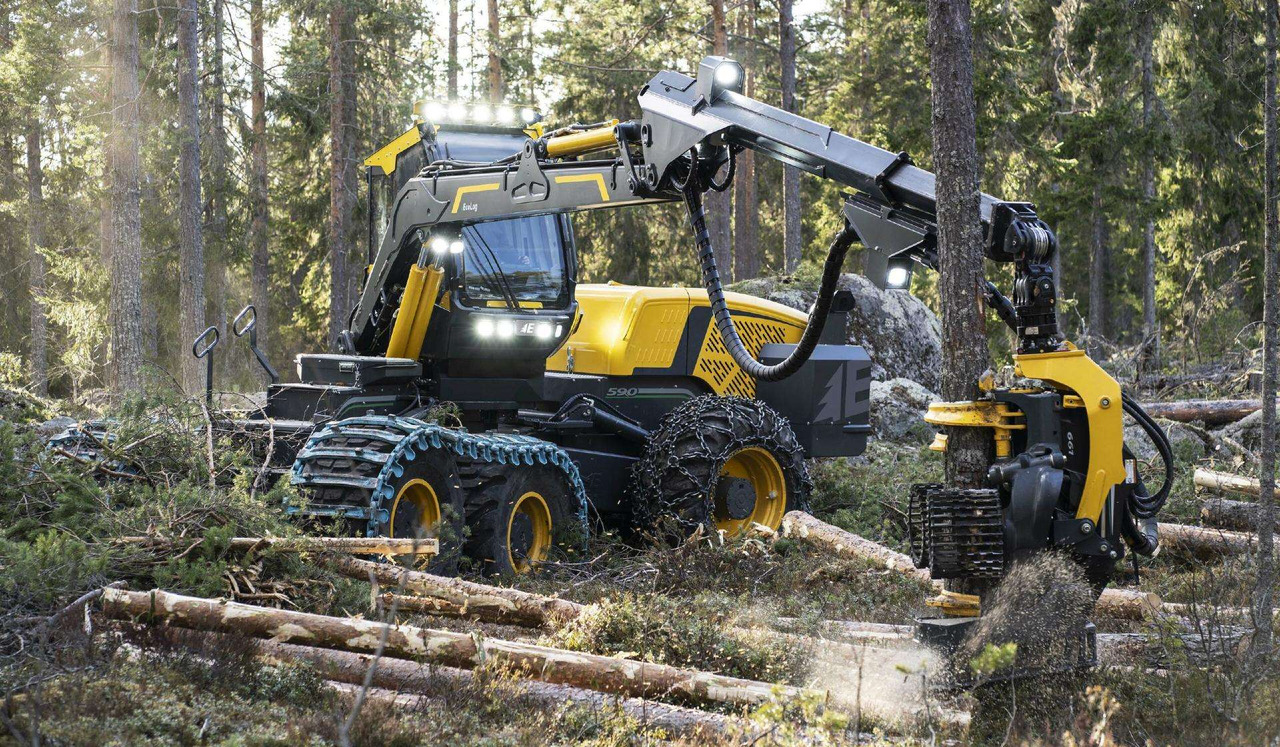 Eco Log 580G - Harvester: das Bild 3 Eco Log 580G - Harvester: das Bild 3