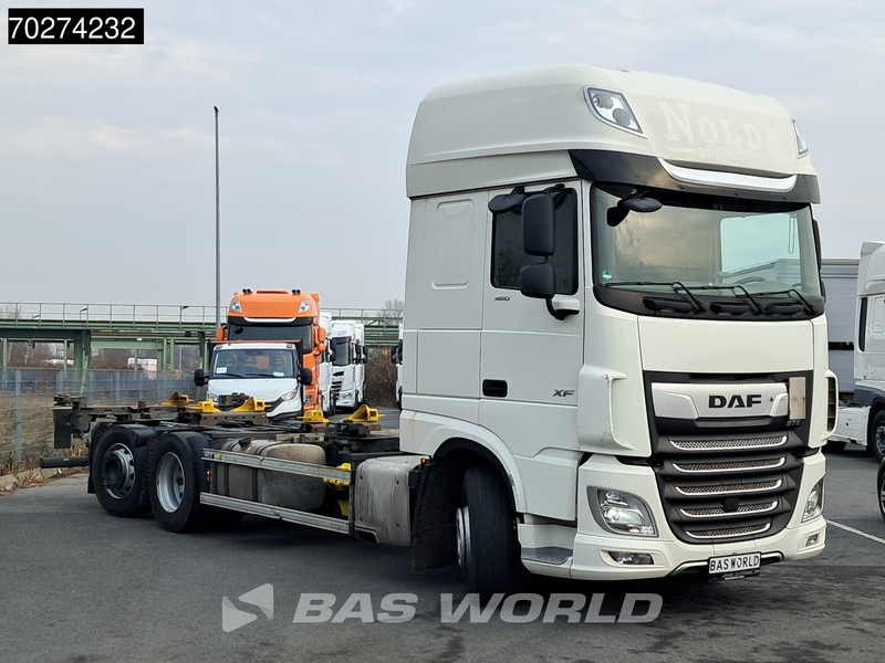 DAF XF 480 6X2 SSC FAN Retarder 2xTanks Lift-Lenkachse ACC LED Euro 6 - Containerwagen/ Wechselfahrgestell LKW: das Bild 3 DAF XF 480 6X2 SSC FAN Retarder 2xTanks Lift-Lenkachse ACC LED Euro 6 - Containerwagen/ Wechselfahrgestell LKW: das Bild 3