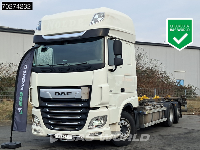 DAF XF 480 6X2 SSC FAN Retarder 2xTanks Lift-Lenkachse ACC LED Euro 6 - Containerwagen/ Wechselfahrgestell LKW: das Bild 1 DAF XF 480 6X2 SSC FAN Retarder 2xTanks Lift-Lenkachse ACC LED Euro 6 - Containerwagen/ Wechselfahrgestell LKW: das Bild 1