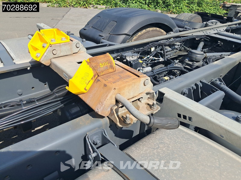 Containerwagen/ Wechselfahrgestell LKW DAF XG 480 6X2 BDF 2xTanks Lift+lenkasche Automatic ACC LED Euro 6: das Bild 17