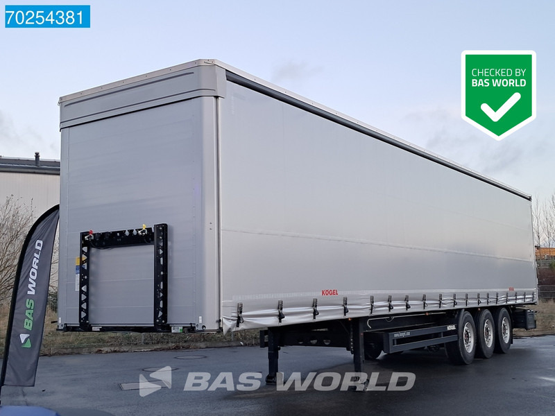 Kögel S24-1 NEW SAF Lift Axle Sliding Roof - Planenauflieger: das Bild 1 Kögel S24-1 NEW SAF Lift Axle Sliding Roof - Planenauflieger: das Bild 1