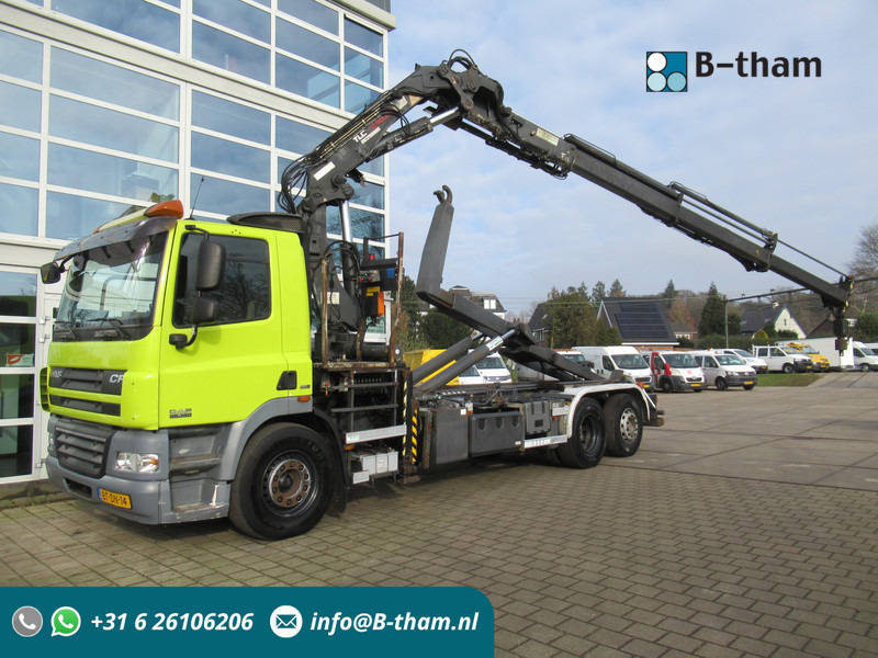 DAF CF 85 VDL Haak - Atlas Terex 240.2E Kraan - Abrollkipper, Autokran: das Bild 1 DAF CF 85 VDL Haak - Atlas Terex 240.2E Kraan - Abrollkipper, Autokran: das Bild 1