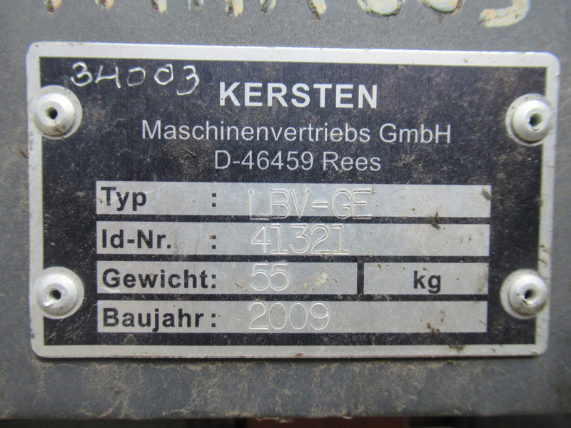 Kehrmaschine Kersten LBV-GE Bladblazer AIR LUFT Blower: das Bild 7