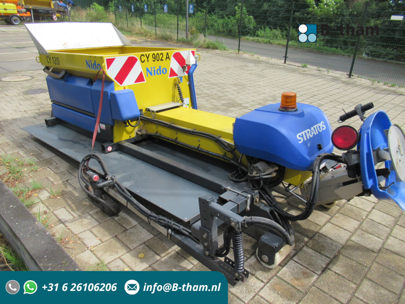 NIDO STRATOS B08L-27 PCLN-350 0,8M3 + 350L ROTO-power Hook Haak Salzstreuer Saltspreader - Salzstreuer: das Bild 1 NIDO STRATOS B08L-27 PCLN-350 0,8M3 + 350L ROTO-power Hook Haak Salzstreuer Saltspreader - Salzstreuer: das Bild 1
