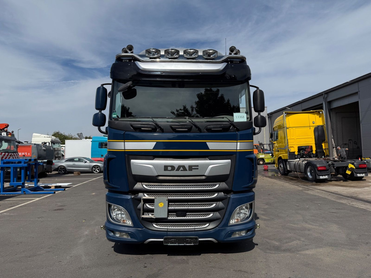 DAF XF430/Jumbo;Mega/Intarder/Standklima-Heizung/BDF - Containerwagen/ Wechselfahrgestell LKW: das Bild 3 DAF XF430/Jumbo;Mega/Intarder/Standklima-Heizung/BDF - Containerwagen/ Wechselfahrgestell LKW: das Bild 3