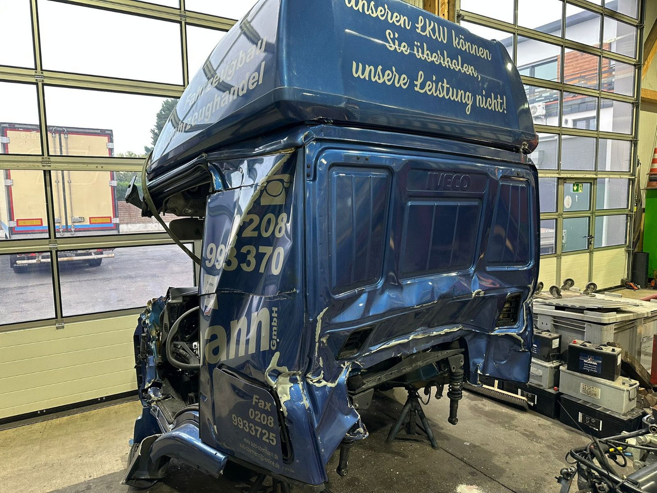 Fahrgestell LKW Iveco 110EL25 Unfallchassis ohne Motor/Getriebe: das Bild 7
