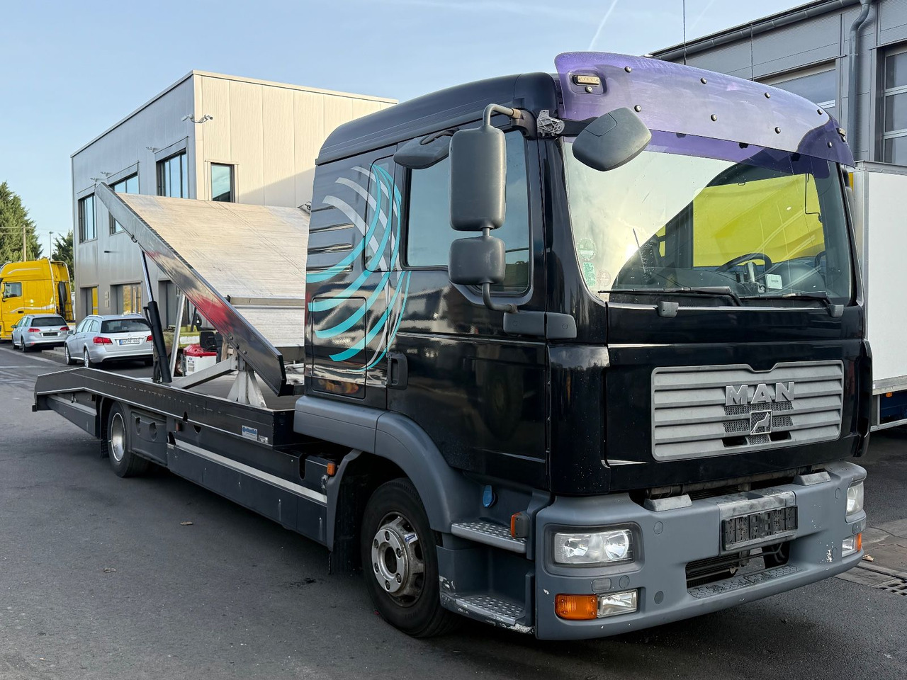 MAN TGL 8.210 Moetefindt, Doppelstock, Winde, Klima - Autotransporter LKW: das Bild 1 MAN TGL 8.210 Moetefindt, Doppelstock, Winde, Klima - Autotransporter LKW: das Bild 1