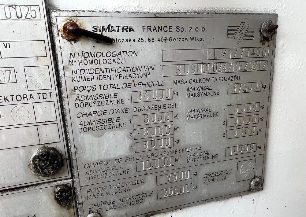 Sommer Simatra France - Tankauflieger: das Bild 5 Sommer Simatra France - Tankauflieger: das Bild 5