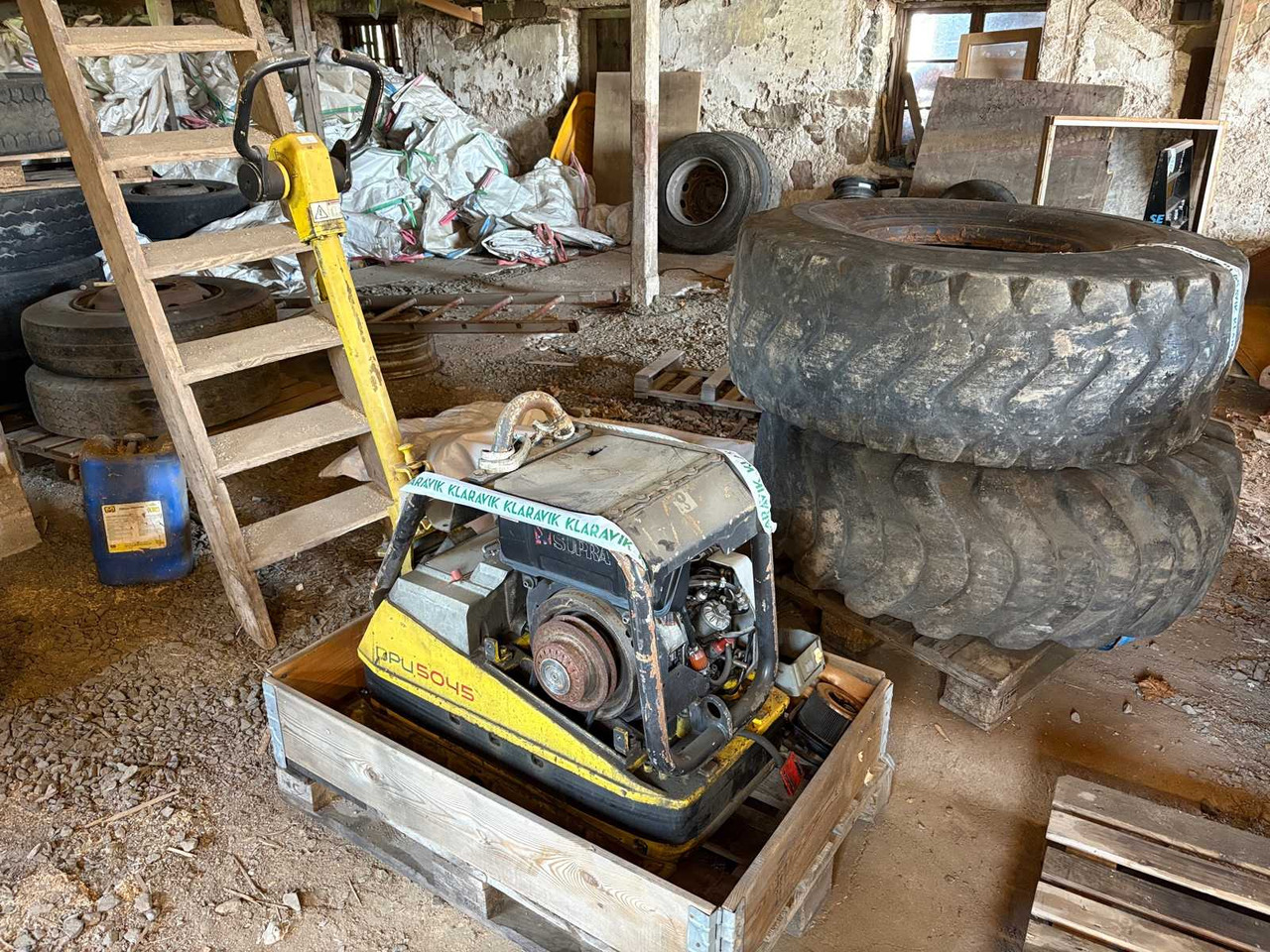 Compactor Wacker Neuson DPU 5045H - Rüttelplatte: das Bild 1 Compactor Wacker Neuson DPU 5045H - Rüttelplatte: das Bild 1