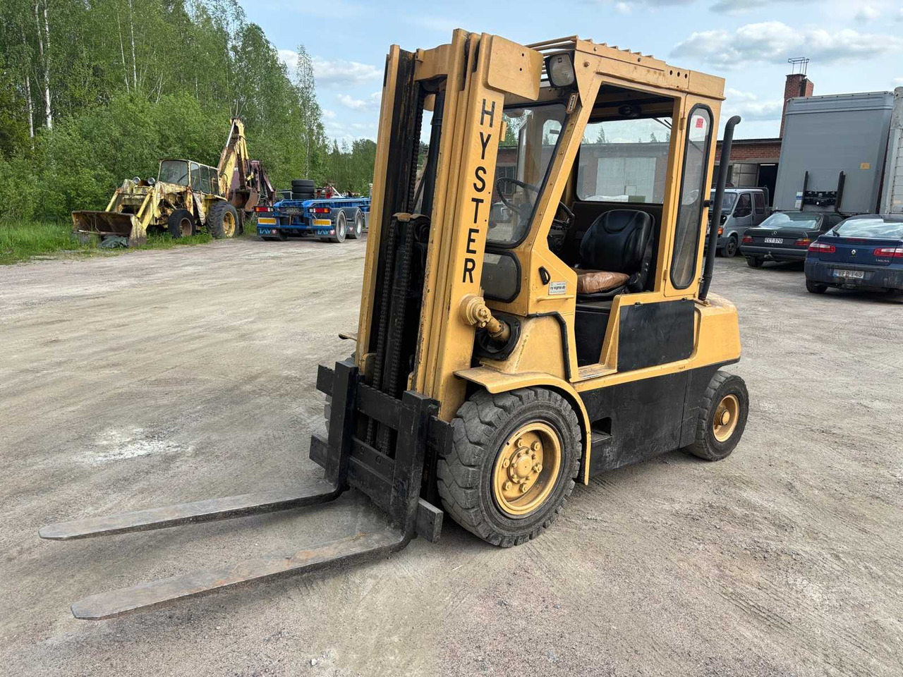 Elektrostapler Forklift Hyster H 60 H: das Bild 1