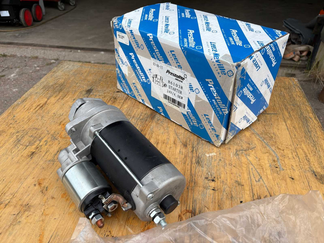 Starter motor Prestolite - Anlasser: das Bild 2 Starter motor Prestolite - Anlasser: das Bild 2