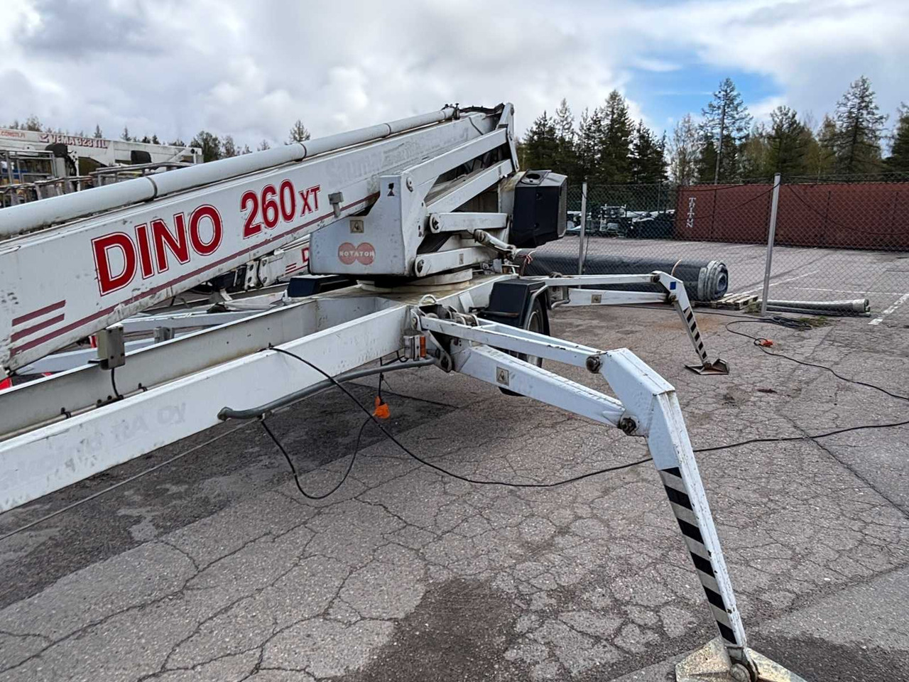 Trailer boom lift Dino 260XT - Anhänger-Arbeitsbühne: das Bild 4 Trailer boom lift Dino 260XT - Anhänger-Arbeitsbühne: das Bild 4