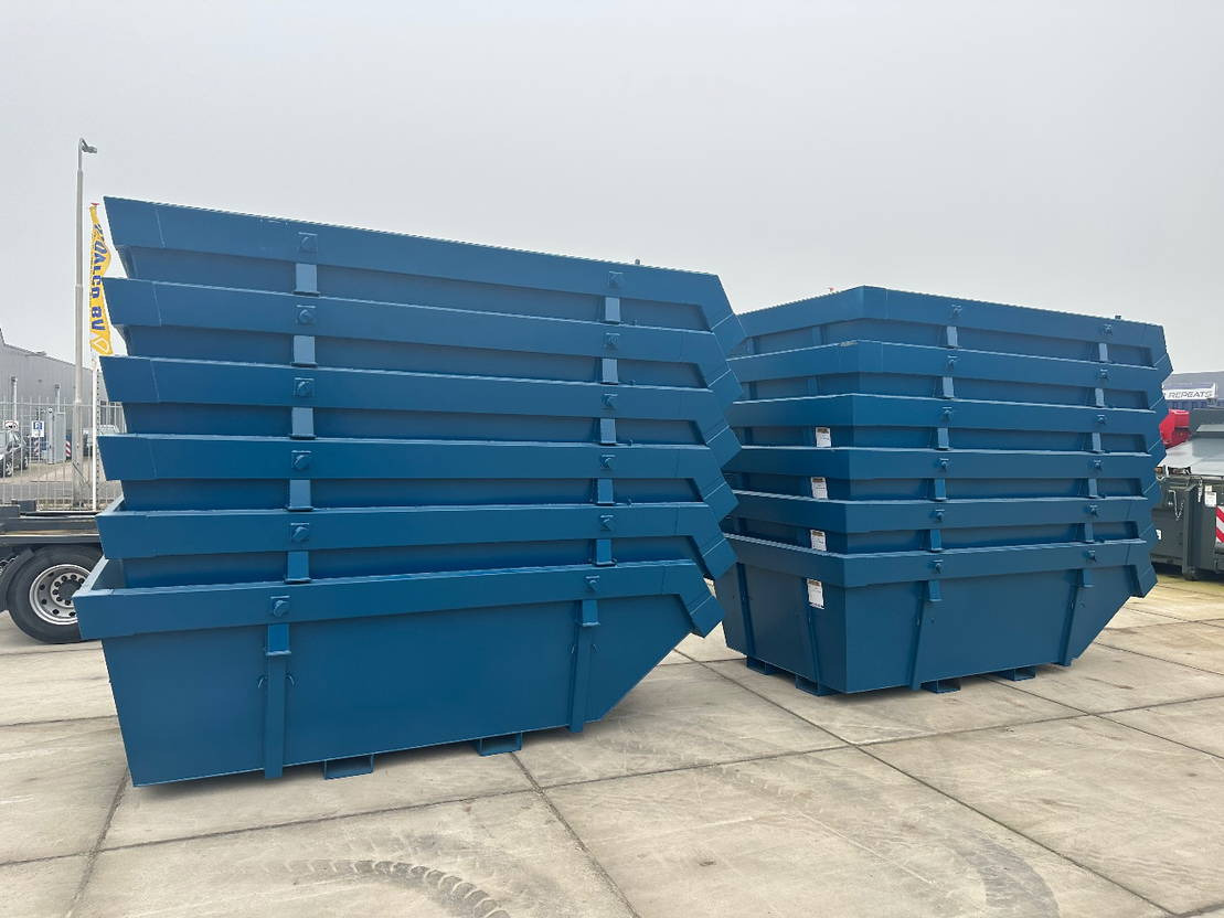 Sidalco 6m3 met heftruck lepel kokers - Absetzcontainer: das Bild 2 Sidalco 6m3 met heftruck lepel kokers - Absetzcontainer: das Bild 2