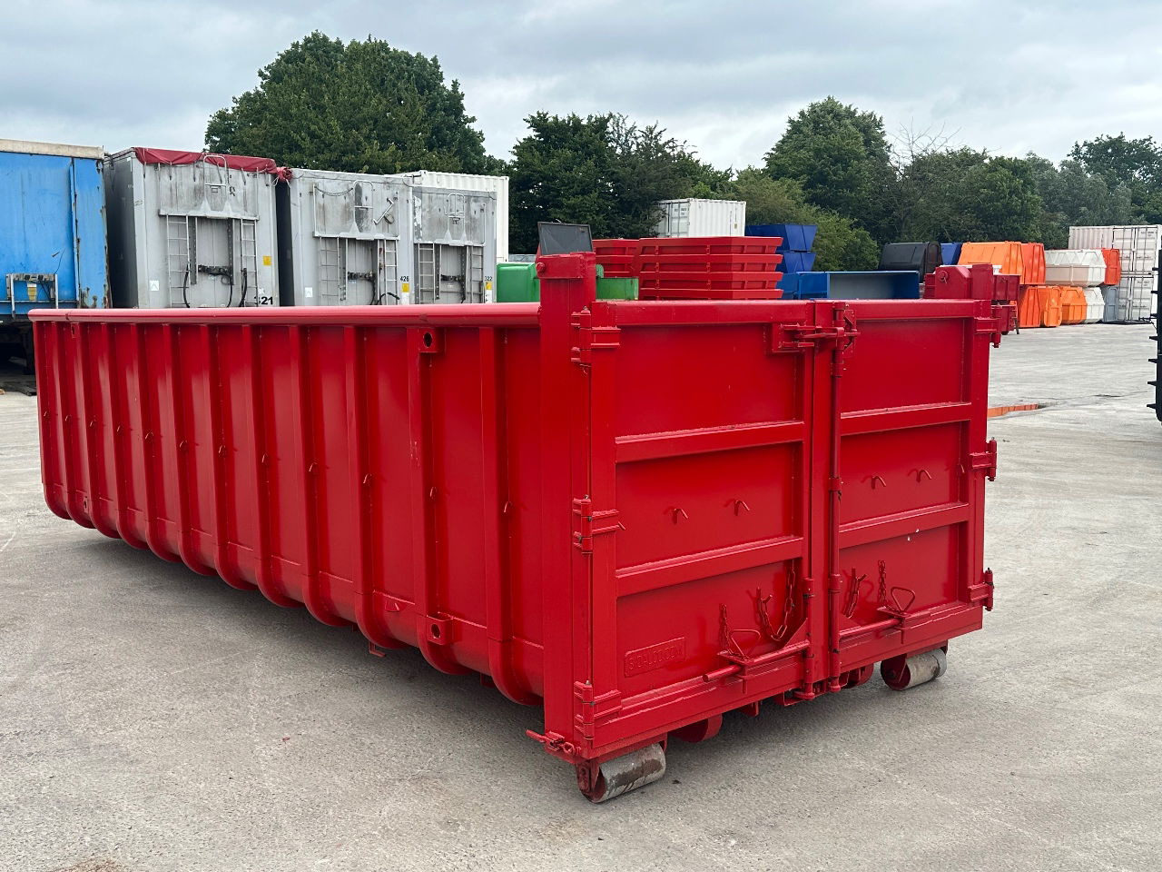 Sidalco 20 m3 Franse klep deur combinatie - Wechselaufbau/ Container: das Bild 3 Sidalco 20 m3 Franse klep deur combinatie - Wechselaufbau/ Container: das Bild 3