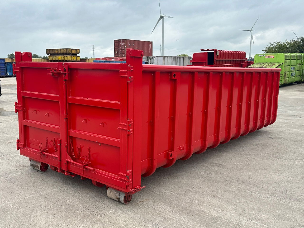 Sidalco 20 m3 Franse klep deur combinatie - Wechselaufbau/ Container: das Bild 4 Sidalco 20 m3 Franse klep deur combinatie - Wechselaufbau/ Container: das Bild 4