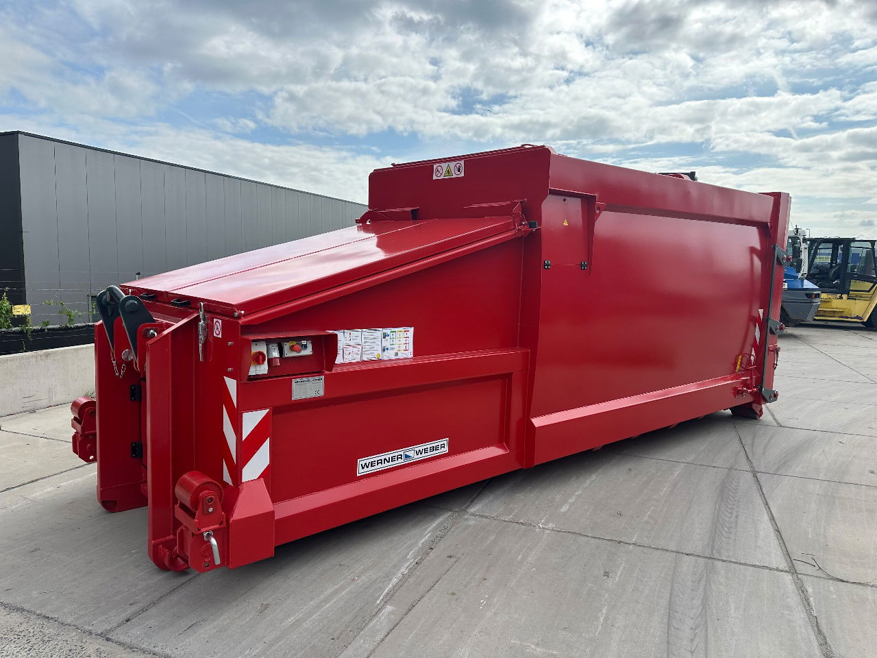 Wechselaufbau/ Container, Zustand - NEU Werner & Weber MPC 20 m3 grotte invul opening: das Bild 6