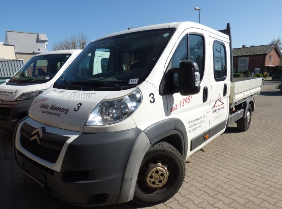 Citroën Jumper Pritsche Doka. 35 L3 HDi 150 FAP Heavy - Pritsche Transporter, Transporter mit Doppelkabine: das Bild 1 Citroën Jumper Pritsche Doka. 35 L3 HDi 150 FAP Heavy - Pritsche Transporter, Transporter mit Doppelkabine: das Bild 1