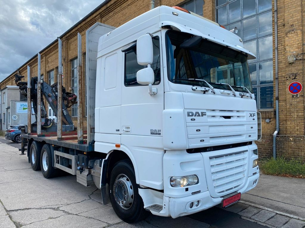 DAF 105.510 6X4 Kran Penz /Atlas Holz Crane DAF 105.510 6X4 Kran Penz /Atlas Holz Crane - Holztransporter, Autokran: das Bild 3 DAF 105.510 6X4 Kran Penz /Atlas Holz Crane DAF 105.510 6X4 Kran Penz /Atlas Holz Crane - Holztransporter, Autokran: das Bild 3