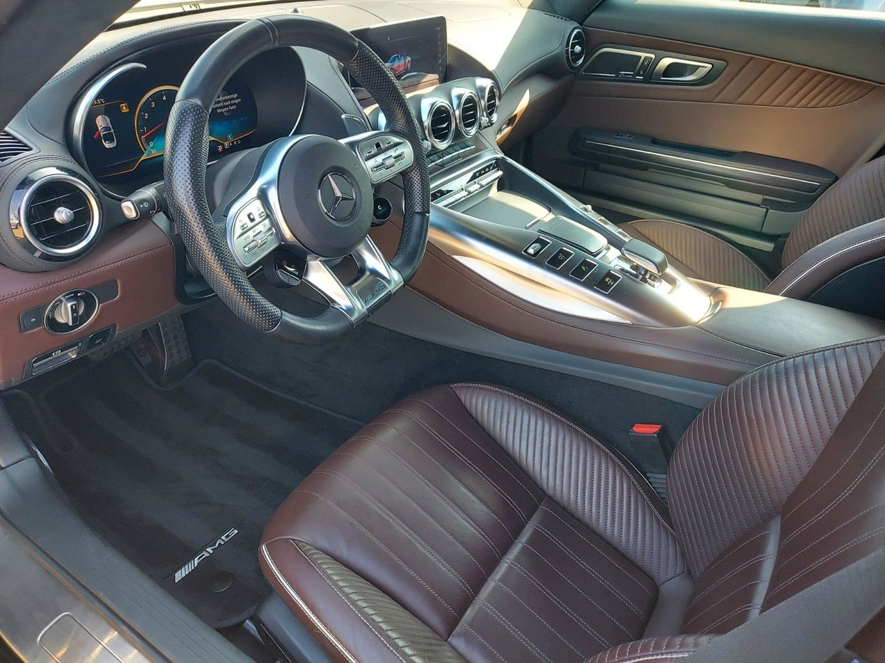 Cabrio Mercedes-Benz AMG GT Roadster Nappa Burmester: das Bild 12