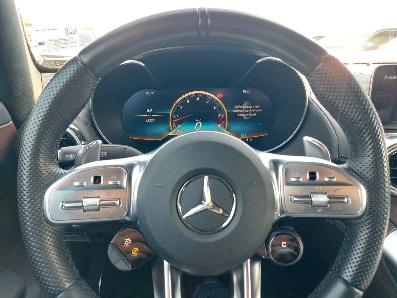 Cabrio Mercedes-Benz AMG GT Roadster Nappa Burmester: das Bild 16