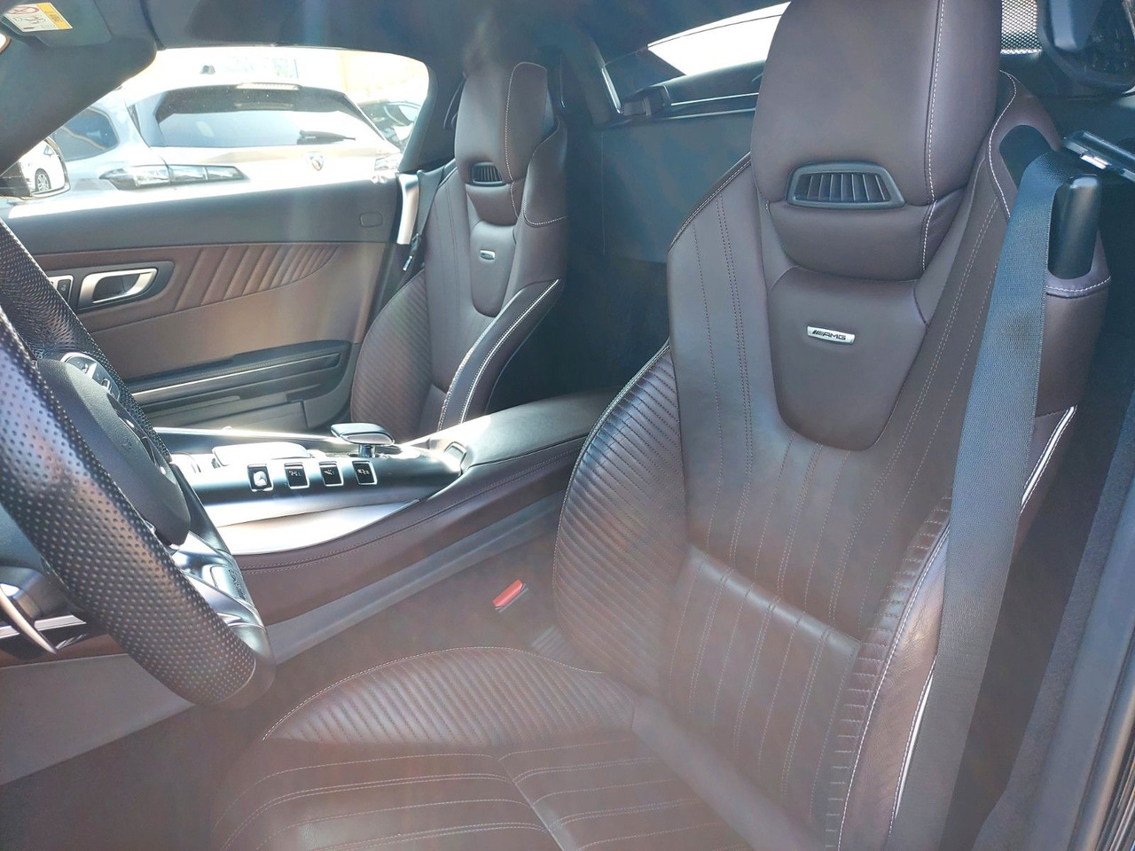 Cabrio Mercedes-Benz AMG GT Roadster Nappa Burmester: das Bild 19